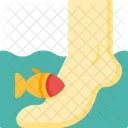 Fish Therapy Feet Fish Icon