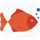 Fish Under Water Undersea Submerged Fish Icon