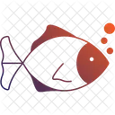 Fish Under Water Undersea Submerged Fish Icon