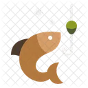 Fish Fishing Hook Icon