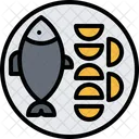 Fish With Potato  Icon