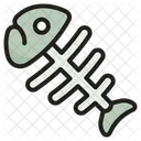 Fishbone Skeleton Fish Icon
