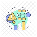 Fishbone Diagram Gap Analysis Tool Icon