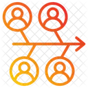 Fishbone diagram  Icon