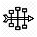 Fishbone Diagram  Icon