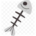 Fishbone Trash Skeleton Icon