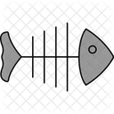 Fishbones Skeleton Fish Skeleton Icon
