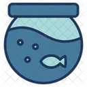 Fishbowl Water Glass Icon