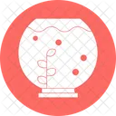 Fishbowl Glass Bowl Live Fish Icon