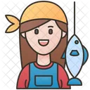 Fisher Girl  Icon