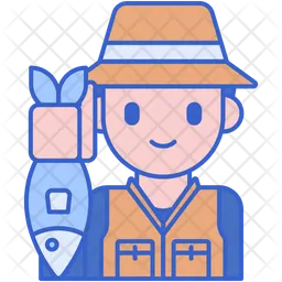 Fisherman  Icon