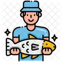 Fisherman Fisher Fishery Icon