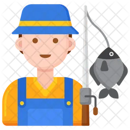 Fisherman  Icon