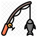 Fishing Fish Rod Icon