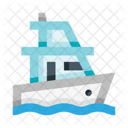 Fishing Boat  Icon