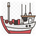 Fishing Boat  Symbol
