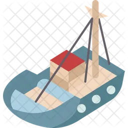 Fishing Boat  Icon