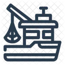 Fishing Boat Sea Fisherman Icon