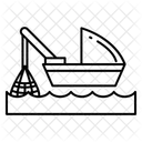 Fishing Boat  Icon