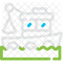 Fishing Boat Vessel Icon