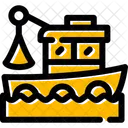 Fishing Boat Vessel Icon