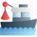 Fishing Boat Vessel Icon