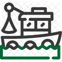 Fishing Boat Vessel Icon