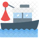 Fishing Boat Vessel Icon