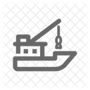 Ship Anchor Sail Icon