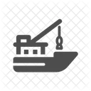 Ship Anchor Sail Icon