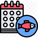 Fishing Date  Icon
