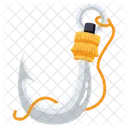 Fishing Hook Angler Bait Icon