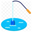 Fishing Fish Water Icon