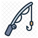 Fishing Rod Angling Icon