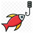 Fishing Fish Catching Fishing Rod Icon