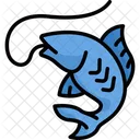 Fishing Animal Fishing Rod Icon