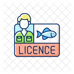 Fishing licence  Icon