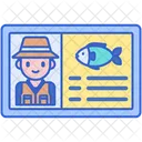Fishing License Icon