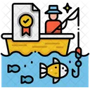 Fishing License  Icon