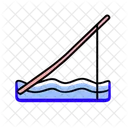 Fishing Rod Summer Vacation Icon