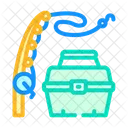 Fishing Rod Tackle Icon