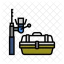 Fishing Rod Tackle Icon