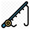 Fishing Rod Hobby Spinning Icon