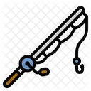 Fishing Rod Sport Competition Hook Icon