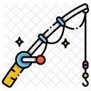 Fishing Rod Fishing Hook Fish Catching Icon