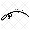Fishing Rod Fishing Pole Fish Hunting Icon