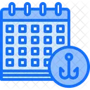 Fishing Schedule  Icon