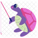 Fishing Turtle  Icon