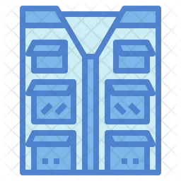 Fishing Vest  Icon