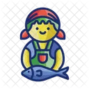 Fishmonger Female  Icon